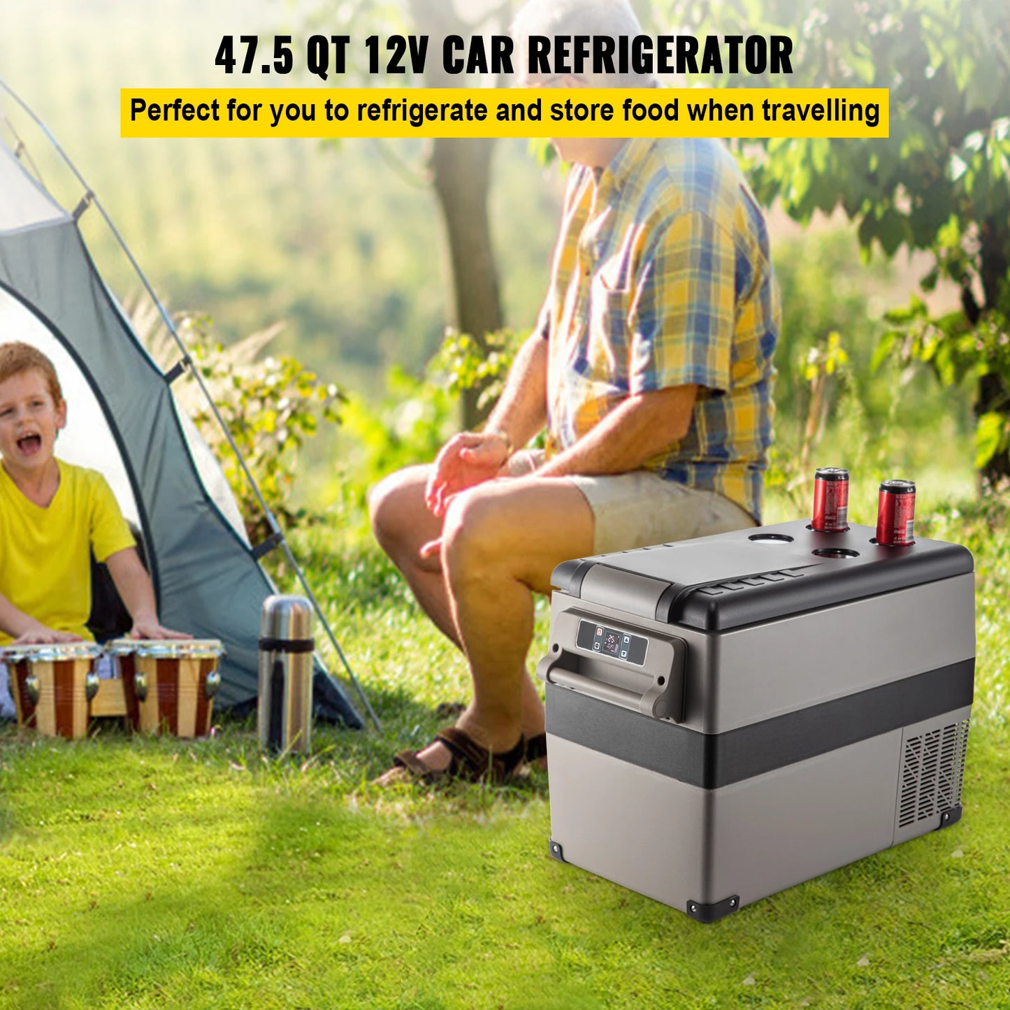 Car Refrigerator Mini Freezer Portable Compressor Cooler